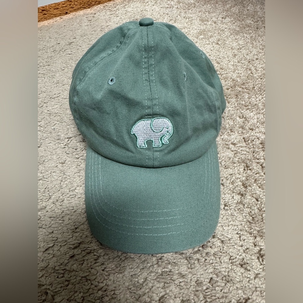 Ivory Ella Green Baseball Cap